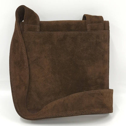 Chanel Shoulder Bag Suede Brown — view 2