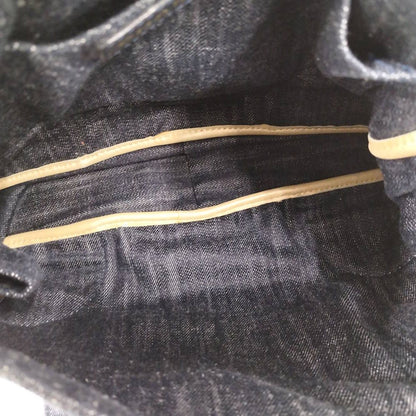 Chanel Sparkling Denim CC Logo Messenger Bag — view 8