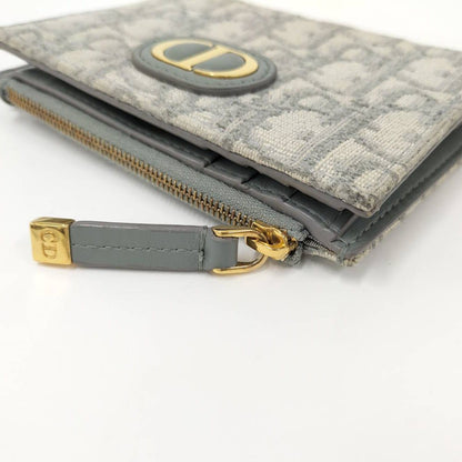 Dior Dahlia Wallet 30 Montaigne Canvas Gray — view 5