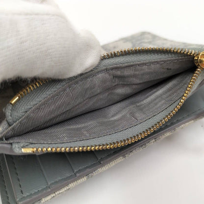 Dior Dahlia Wallet 30 Montaigne Canvas Gray — view 8