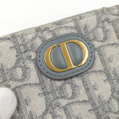 Dior Dahlia Wallet 30 Montaigne Canvas Gray — view 7