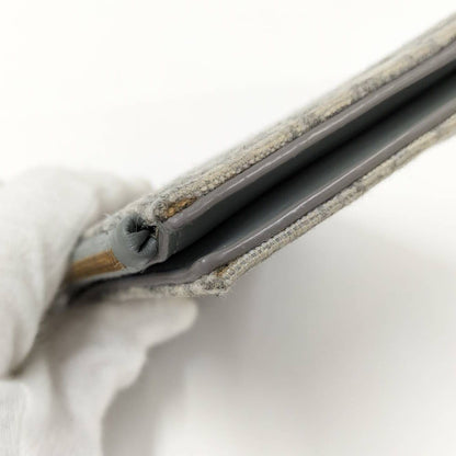 Dior Dahlia Wallet 30 Montaigne Canvas Gray — view 6