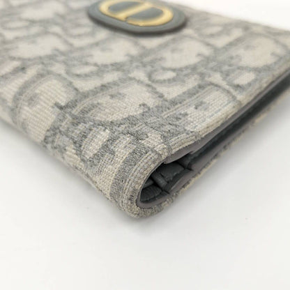 Dior Dahlia Wallet 30 Montaigne Canvas Gray — view 4