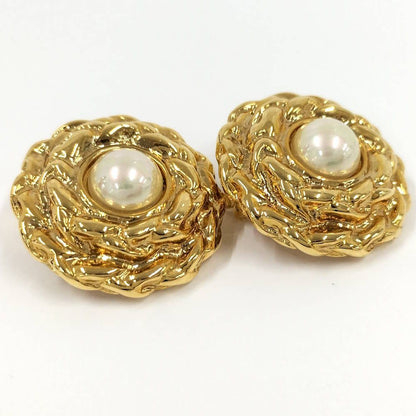 Saint Laurent Earrings Costume Pearl — view 3