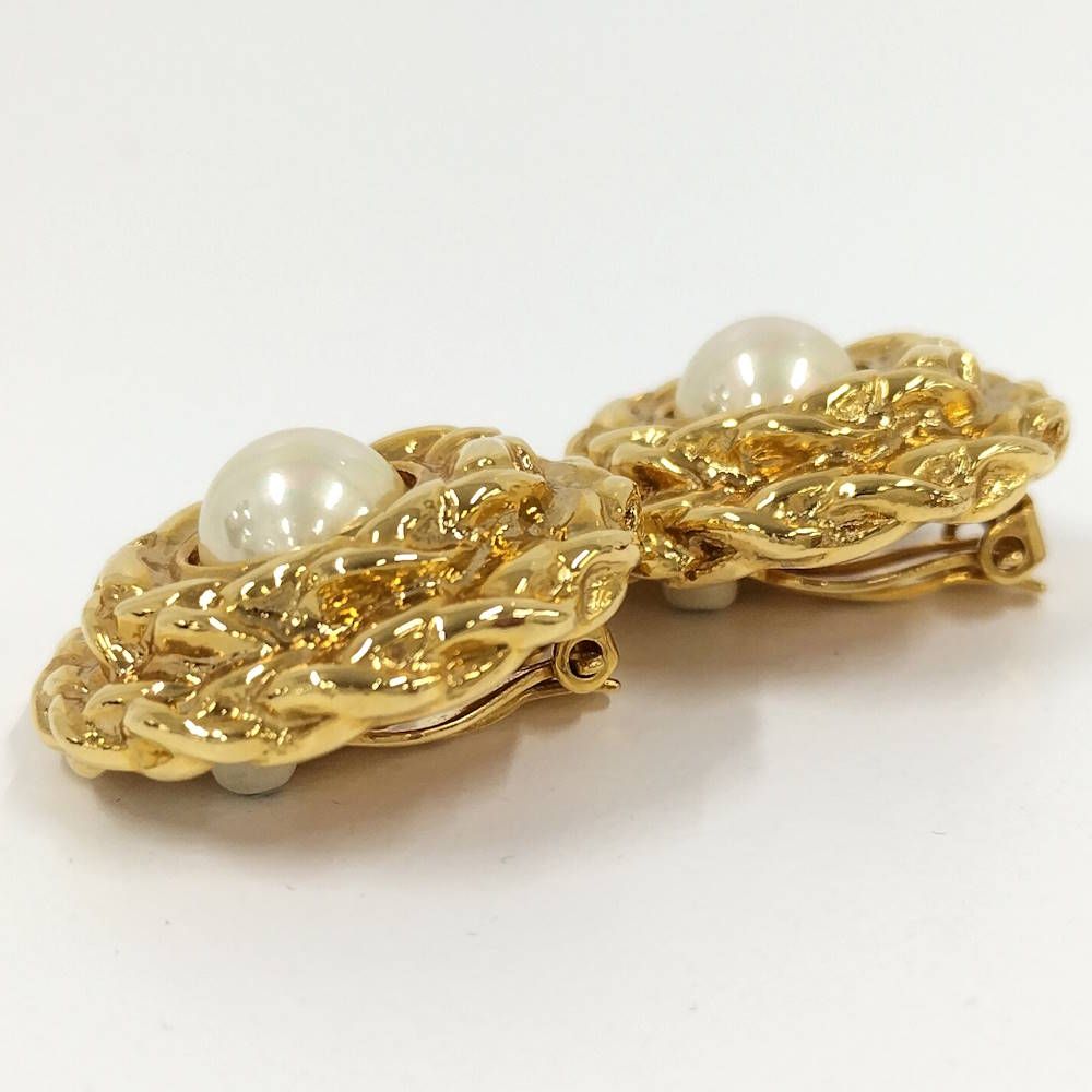 Saint Laurent Earrings Costume Pearl — view 5