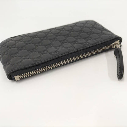 Gucci Coin Case Guccissima Leather Black — view 8