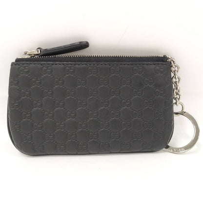 Gucci Coin Case Guccissima Leather Black — view 2