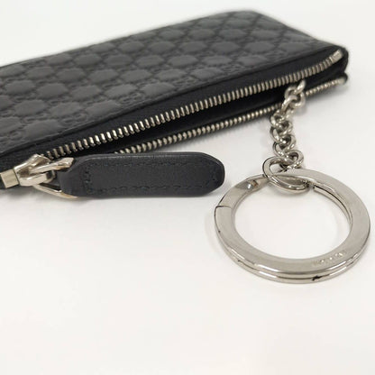 Gucci Coin Case Guccissima Leather Black — view 6
