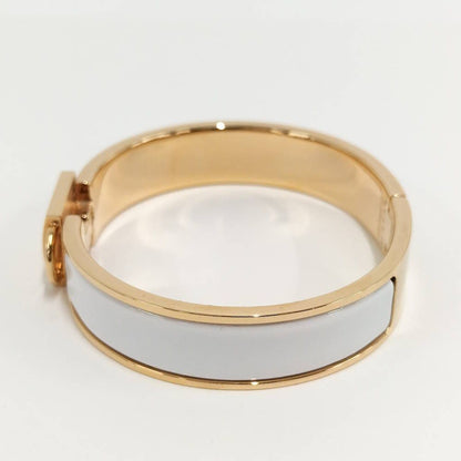 Hermes Clic Cadena PM Gold White Bracelet — view 2