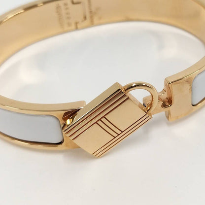 Hermes Clic Cadena PM Gold White Bracelet — view 6