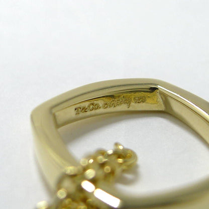 Tiffany & Co Necklace Square Ring 18K Yellow Gold — view 5