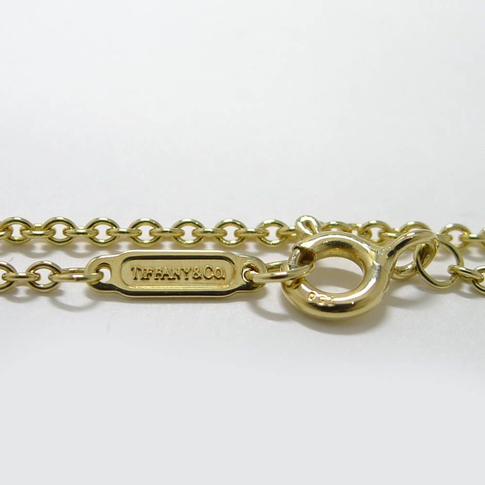 Tiffany & Co Necklace Square Ring 18K Yellow Gold — view 6