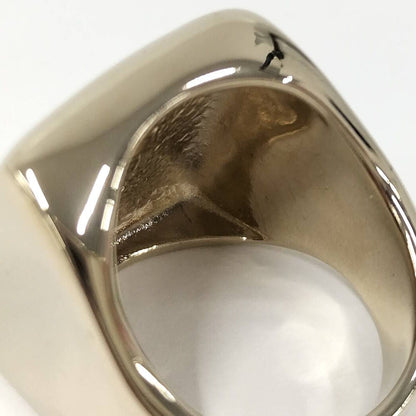Chanel Ring CC Logo Gold Plated Color 26c — view 6
