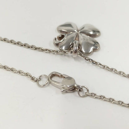 Gucci Clover Necklace Silver — view 4