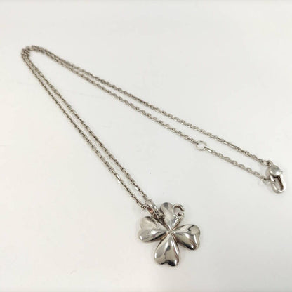 Gucci Clover Necklace Silver — view 3