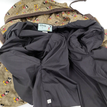 Gucci Nylon Jacket Mickey Mouse S Brown — view 8