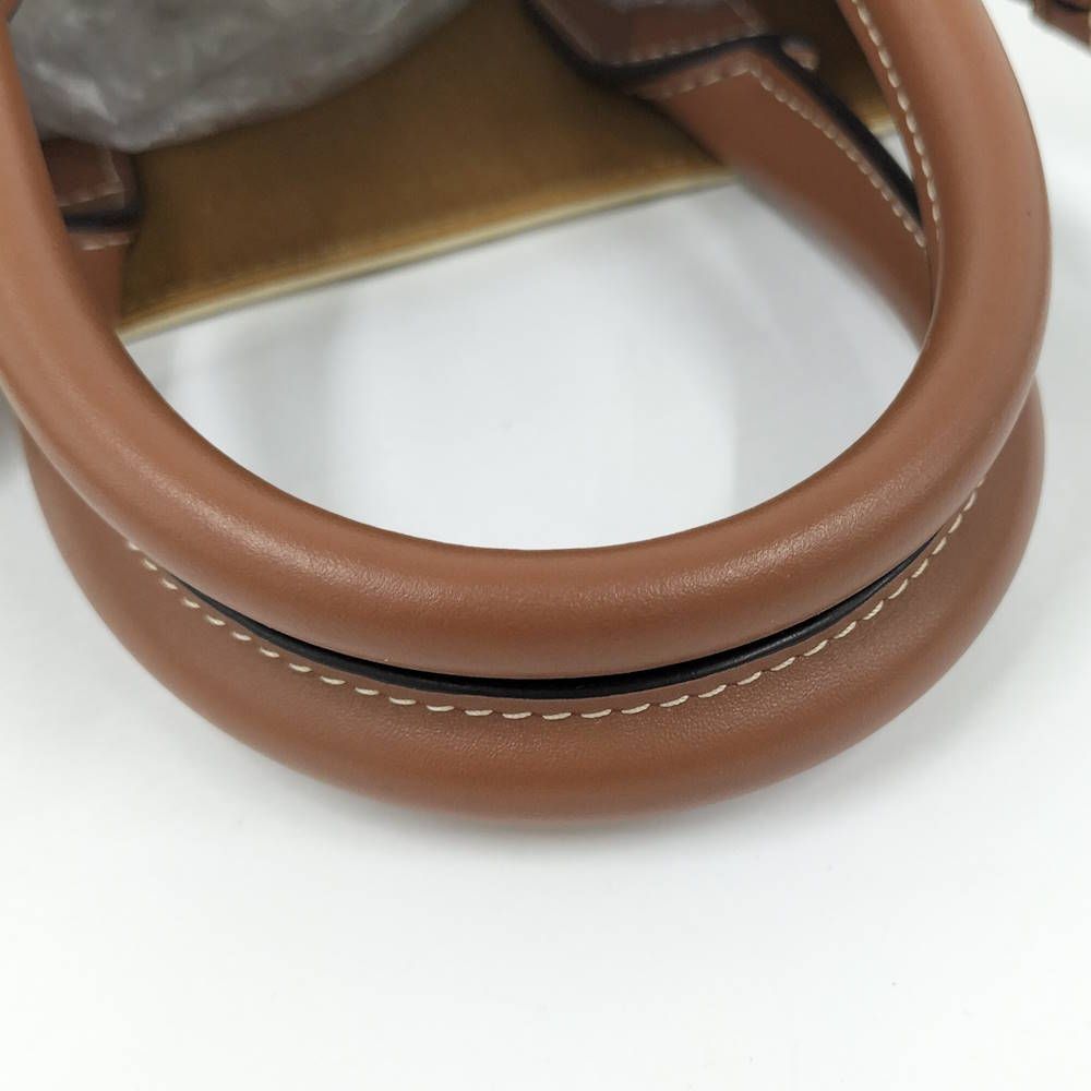 Celine Mini Vertical Cover 2-Way Shoulder Bag Triomphe Canvas — view 7