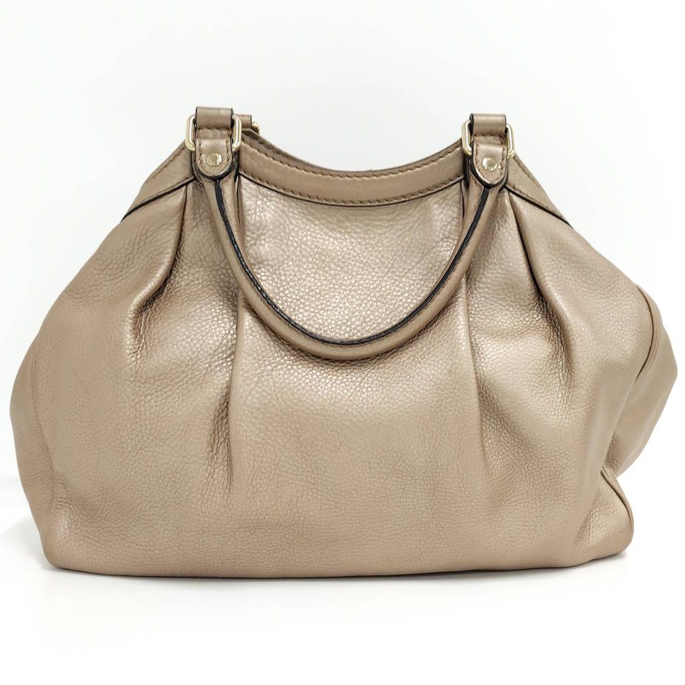 Gucci Handbag Leather Pink Beige — view 2