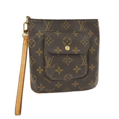 Louis Vuitton Partition Pochette Pouch Monogram Brown