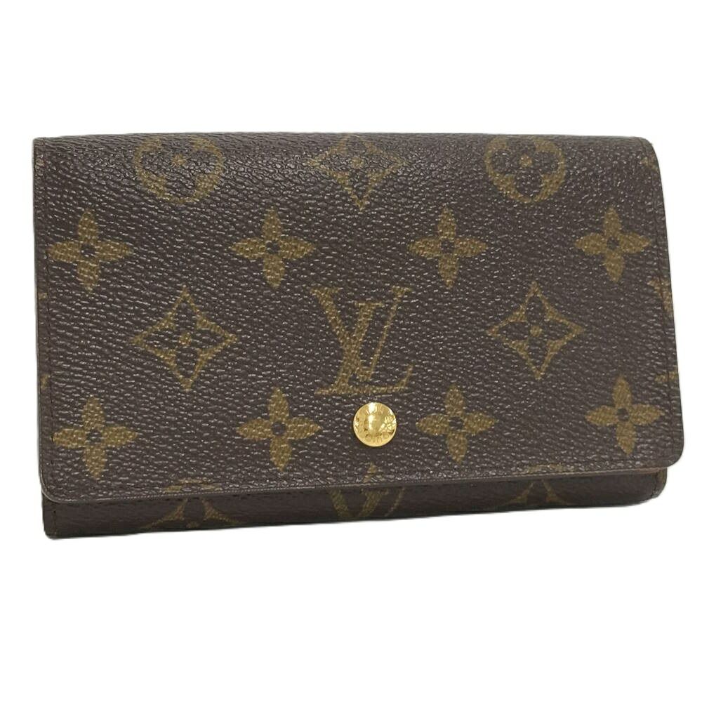 Louis Vuitton Bifold Wallet Porte-Monnaie Billets Tresor Monogram