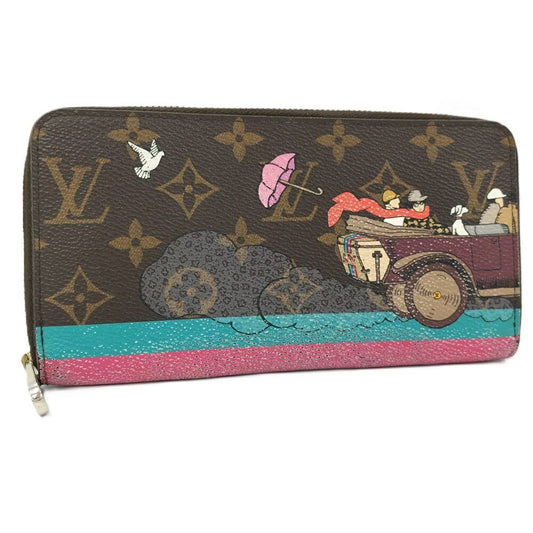 Louis Vuitton Zippy Wallet Zip Around Christmas Limited Monogram Ivasion