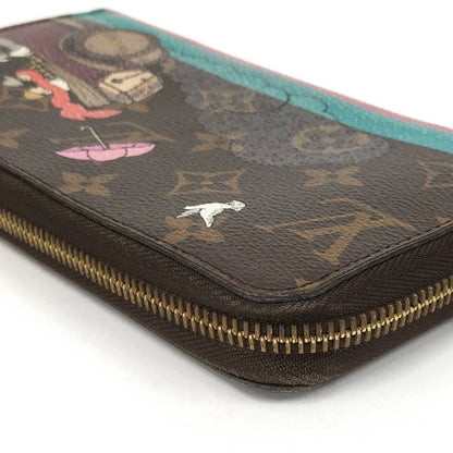 Louis Vuitton Zippy Wallet Zip Around Christmas Limited Monogram Ivasion — view 4