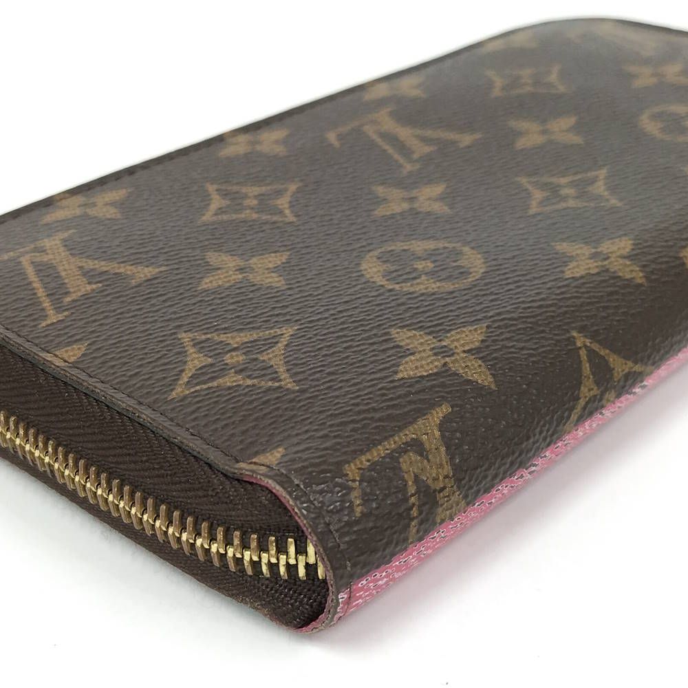 Louis Vuitton Zippy Wallet Zip Around Christmas Limited Monogram Ivasion — view 6