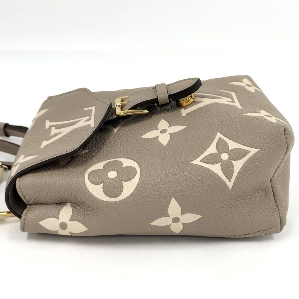 Louis Vuitton Tiny Backpack Monogram Empreinte Beige — view 7