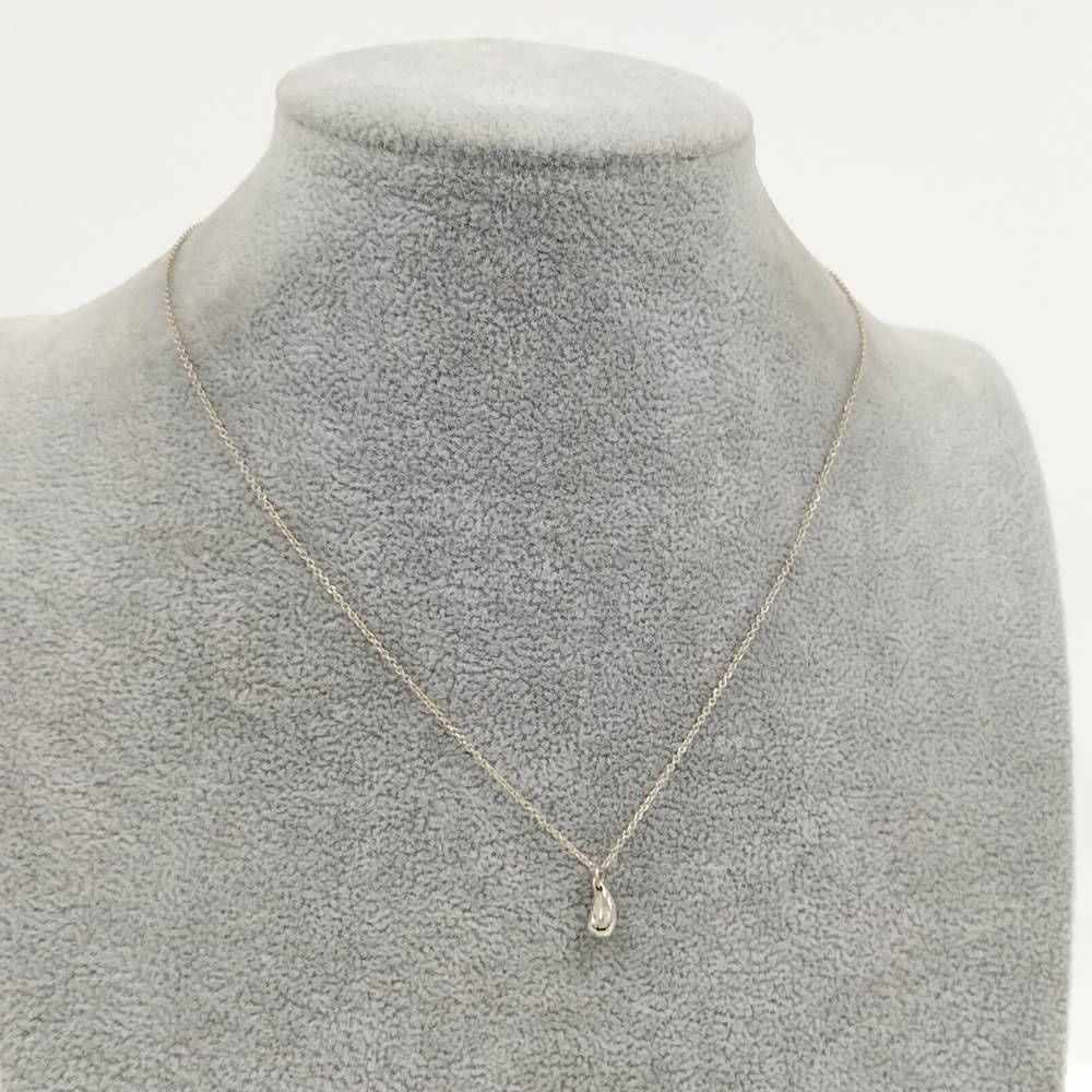 Tiffany & Co Necklace Teardrop Silver — view 2