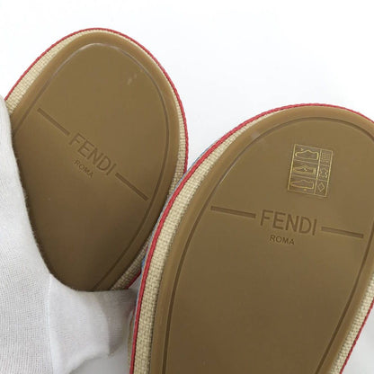 Fendi Sandals Raffia — view 8