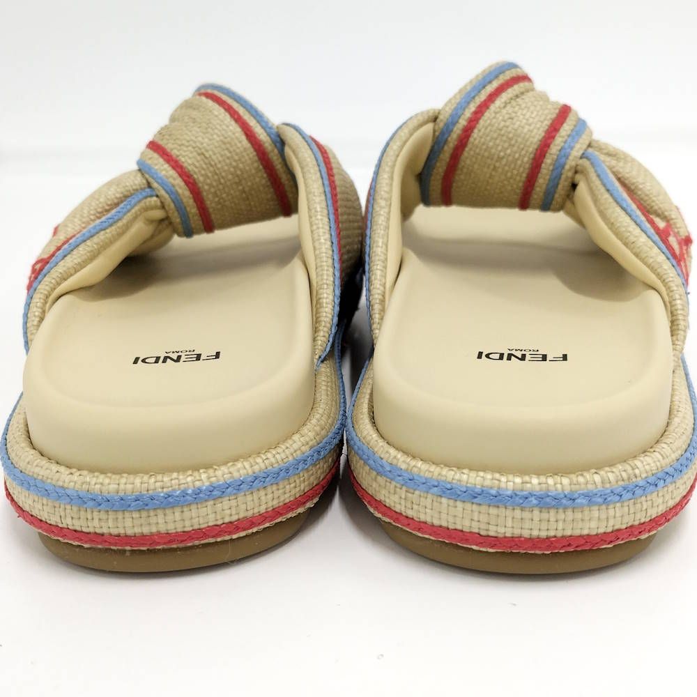 Fendi Sandals Raffia — view 5