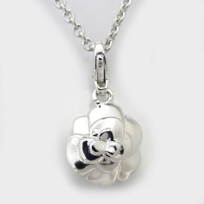 Chanel Camellia Necklace 18K White Gold