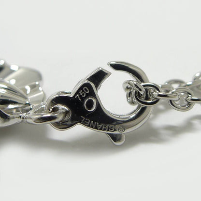 Chanel Camellia Necklace 18K White Gold — view 6