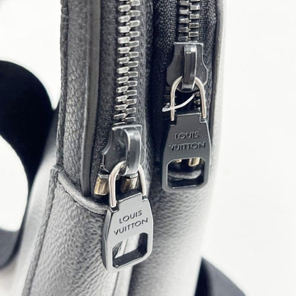 Louis Vuitton Belt Bag Avenue Black Damoflage Silver — view 7