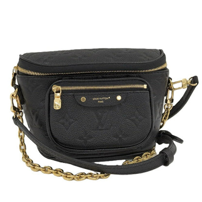 Louis Vuitton Mini Bum Bag Monogram Empreinte Black