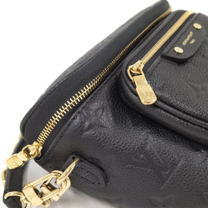 Louis Vuitton Mini Bum Bag Monogram Empreinte Black — view 6