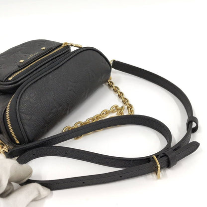 Louis Vuitton Mini Bum Bag Monogram Empreinte Black — view 4