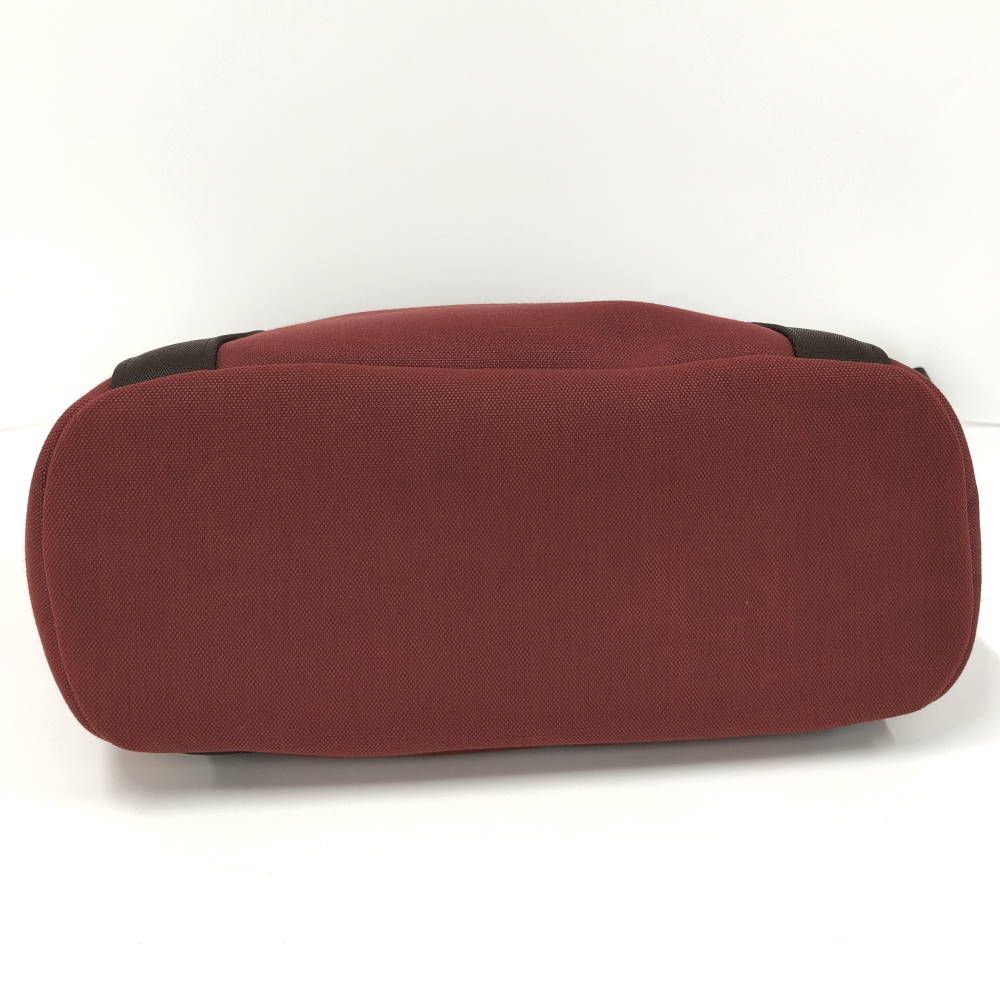 Hermes Sac de Panthere 2-Way Bag Canvas Bordeaux — view 5