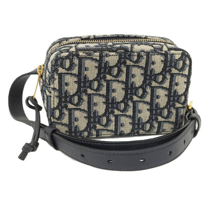 Dior Oblique Jacquard Waist Bag Canvas Navy