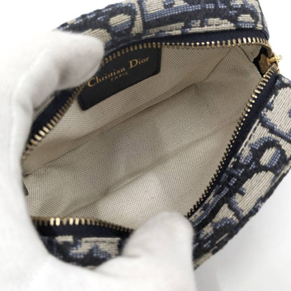 Dior Oblique Jacquard Waist Bag Canvas Navy — view 8