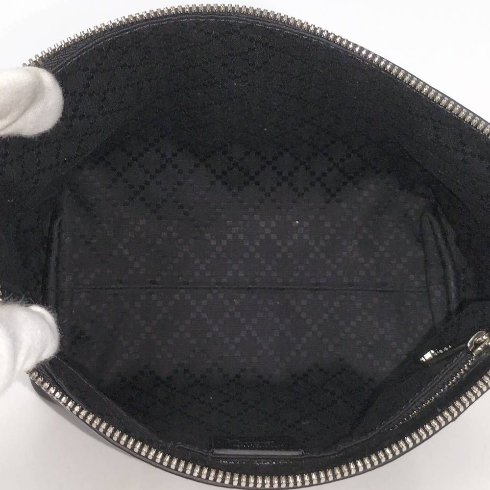 Gucci Shoulder Bag Brera Sherry Line Black Leather — view 8
