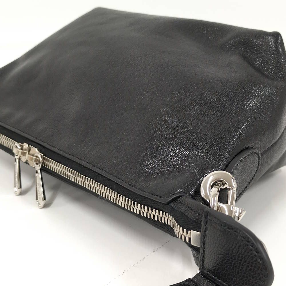 Gucci Shoulder Bag Brera Sherry Line Black Leather — view 3