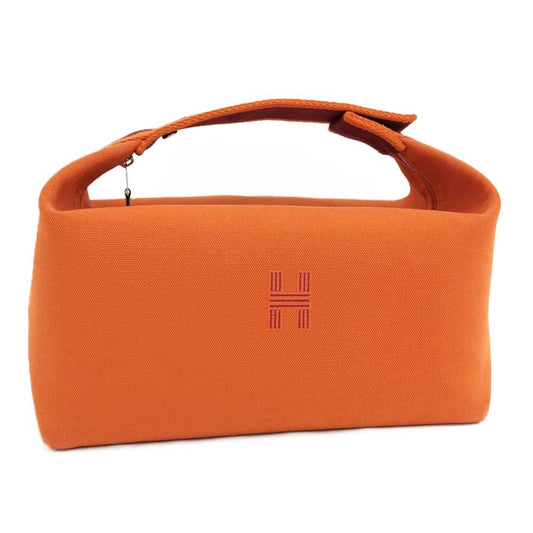 Hermes Brid-A-Brac Pouch Canvas Orange