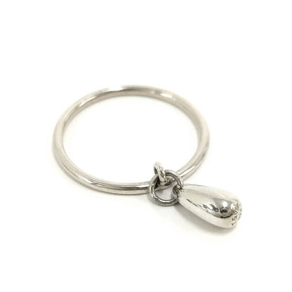 Tiffany & Co Teardrop Ring Silver