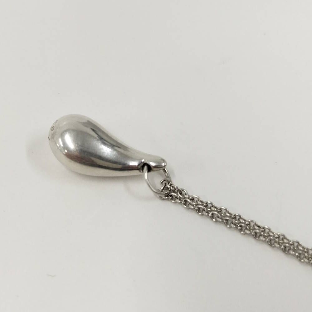 Tiffany & Co Teardrop Necklace Silver — view 6