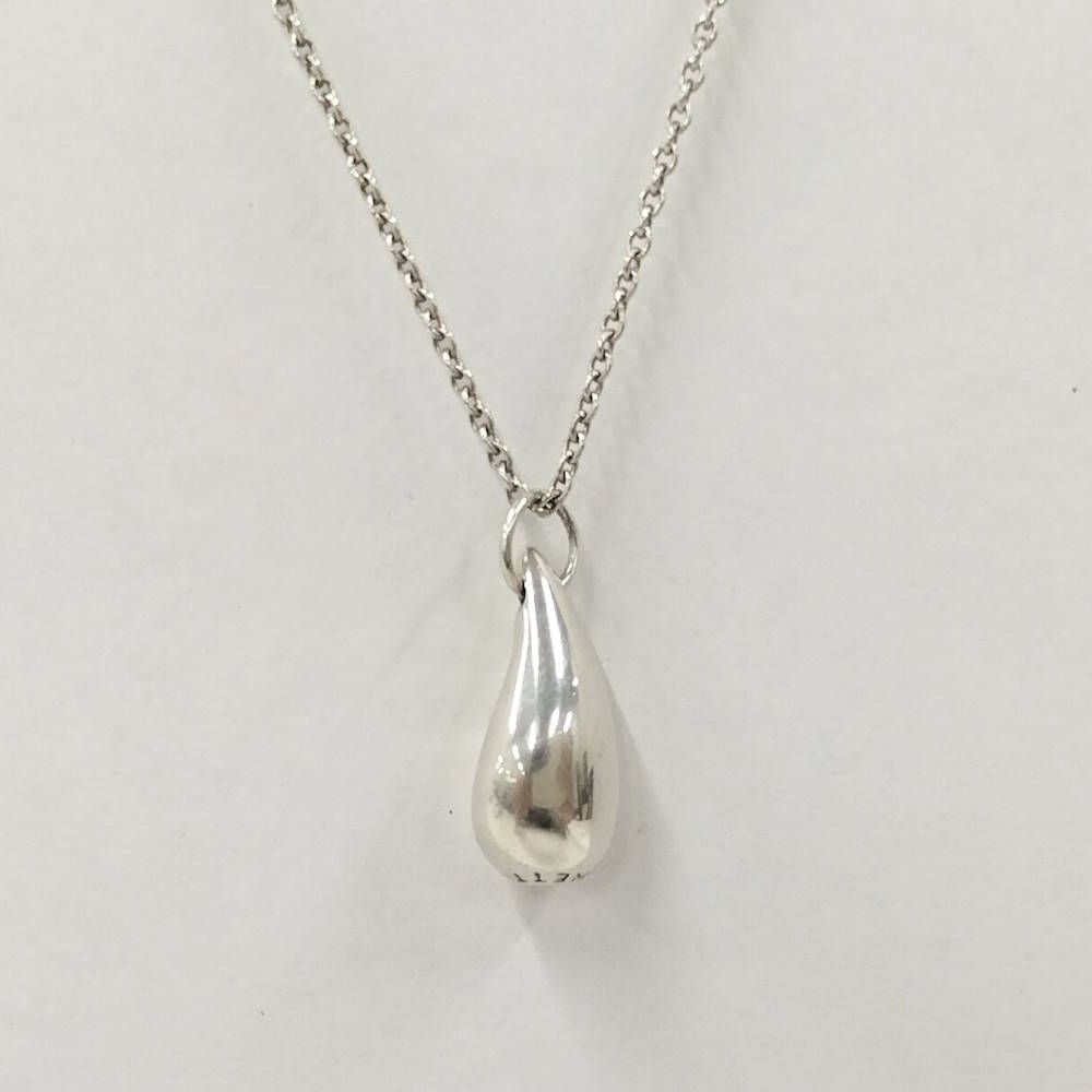 Tiffany & Co Teardrop Necklace Silver — view 2