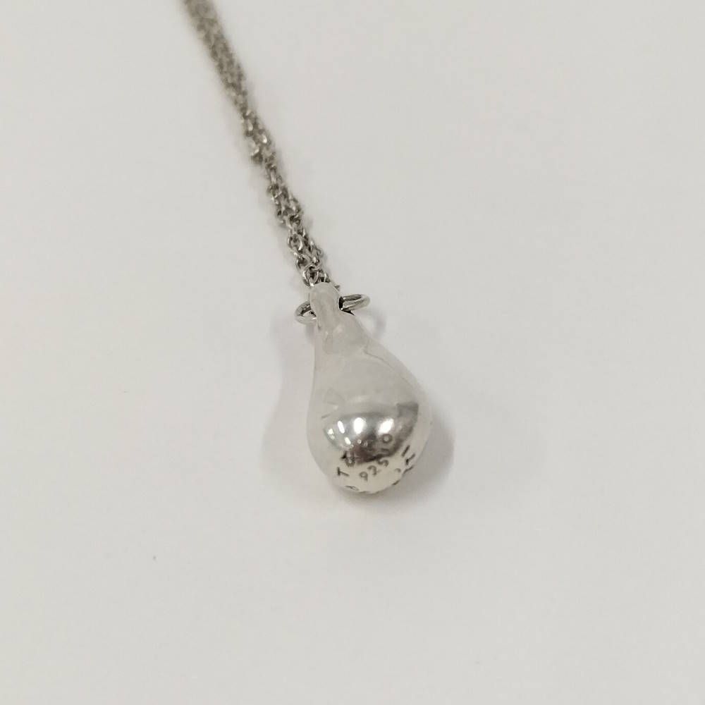 Tiffany & Co Teardrop Necklace Silver — view 4