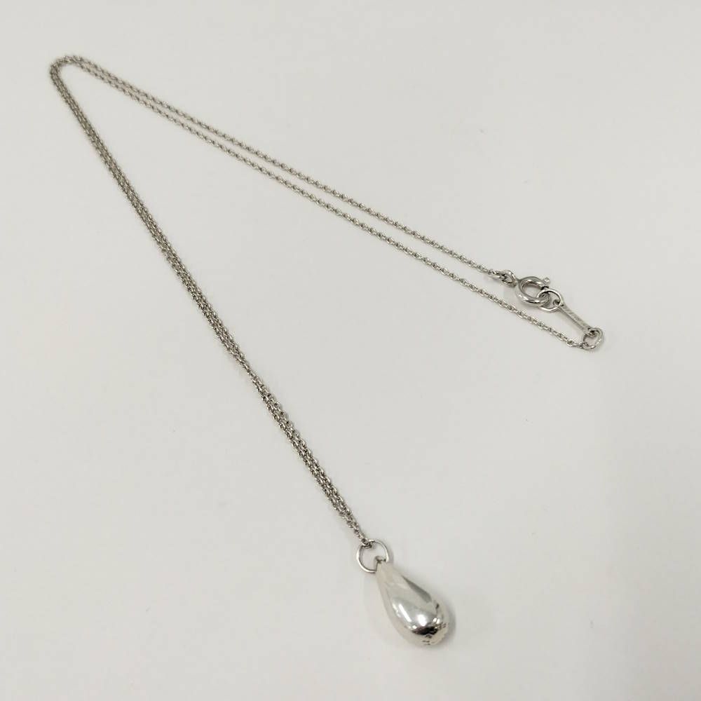 Tiffany & Co Teardrop Necklace Silver — view 3