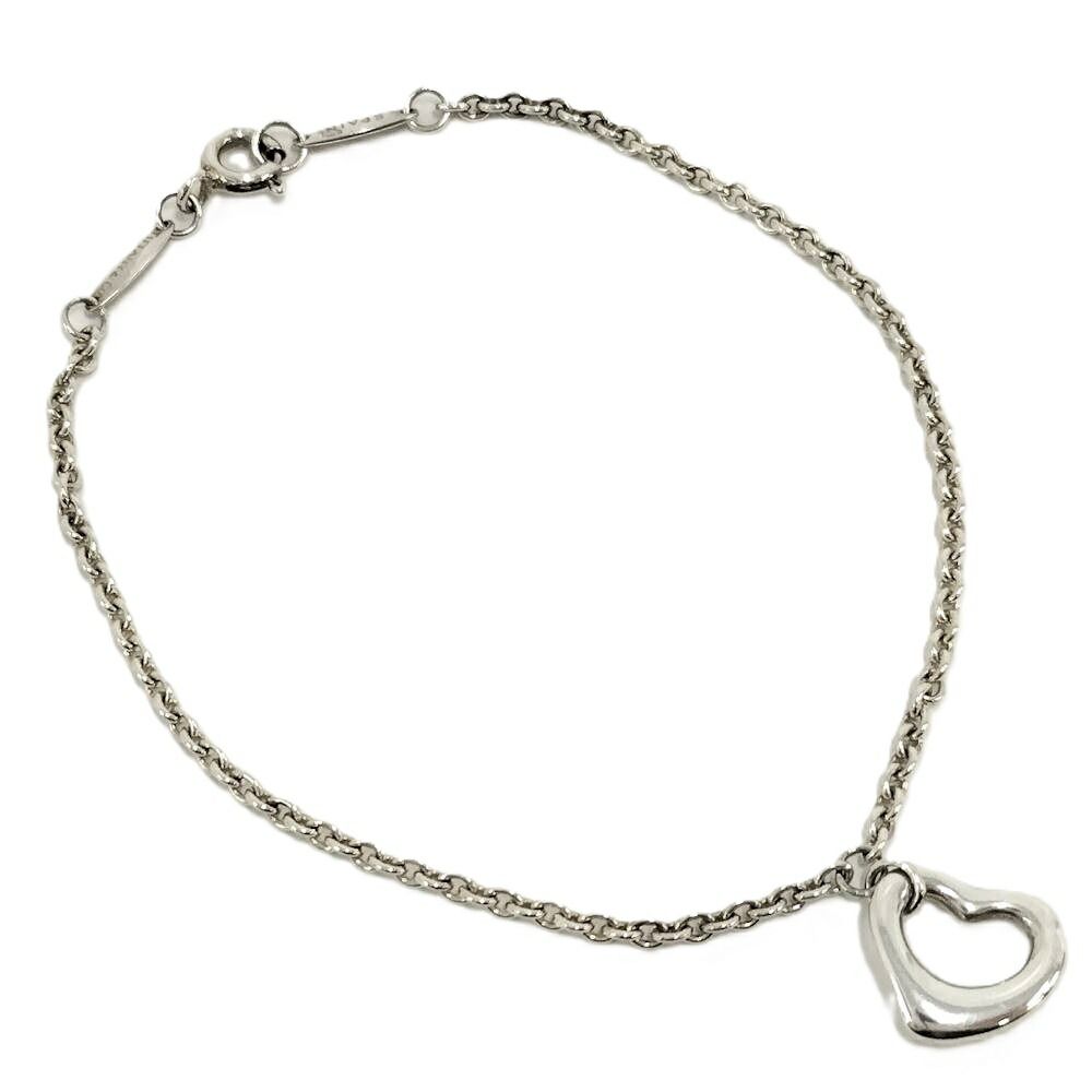 Tiffany & Co Open Heart Bracelet Silver