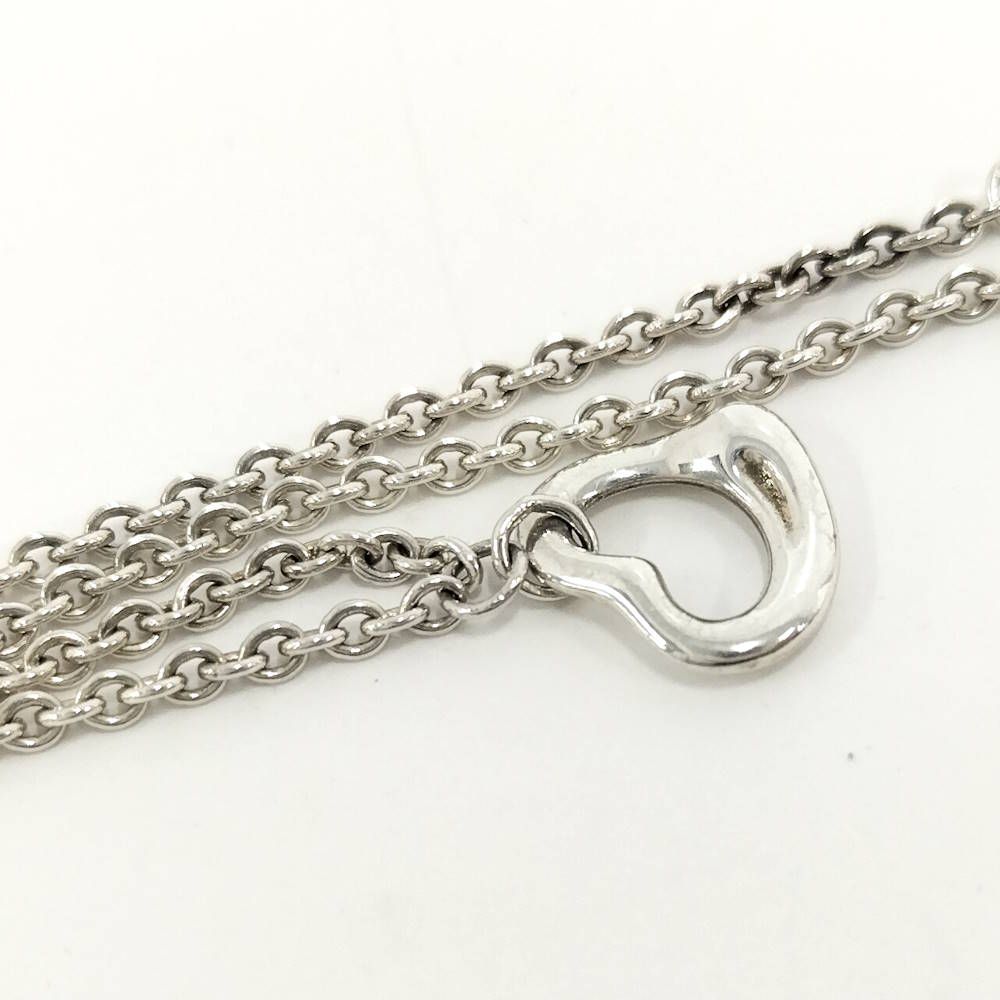 Tiffany & Co Open Heart Bracelet Silver — view 5